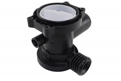 Корпус помпи пральної машини Ariston, з фільтром (С00085617, 163AR23, 163AR14)